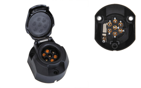 Steckdose 7-polig PVC Steckdose 7-polig PVC