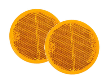 Reflektor rund orange Reflektor rund orange