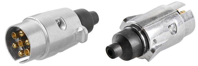 Stecker 7-polig Metall Stecker 7-polig Metall