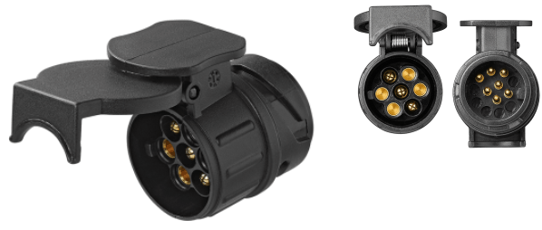 Adaper 13-polig zu 7-poliger Dose, kurz Adaper 13-polig zu 7-poliger Dose, kurz