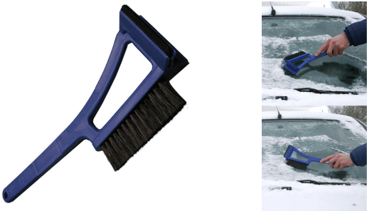 Eiskratzer mit Schneeb�rste