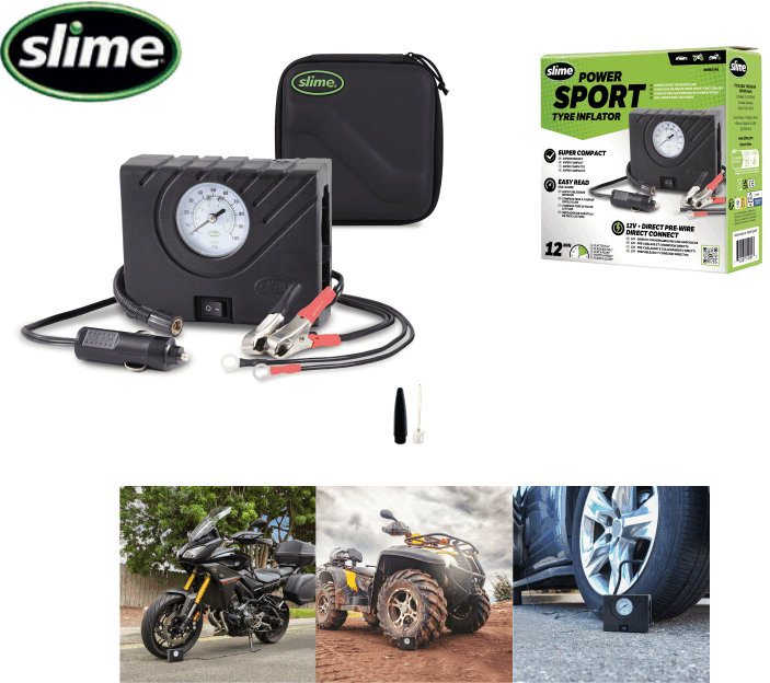 Slime Power Sport Kompressor 12 Volt Slime Power Sport Kompressor 12 Volt