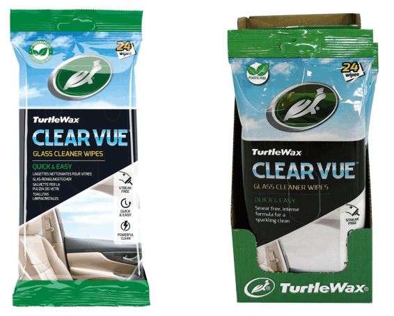 Turtle Wax Clear Vue Glasreinigungst�cher