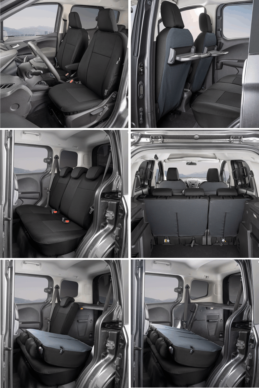 Passform Sitzbez�ge Ford Transit Courier / Ford Tourneo Courier