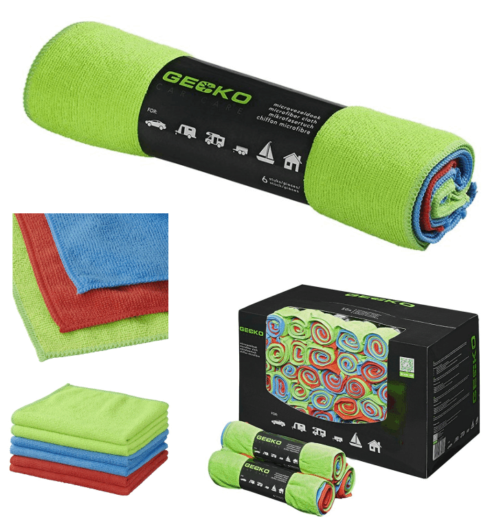 Mikrofasert�cher farblich sortiert