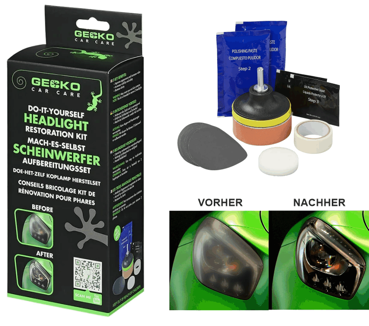 Scheinwerfer Aufbereitungsset Scheinwerfer Aufbereitungsset