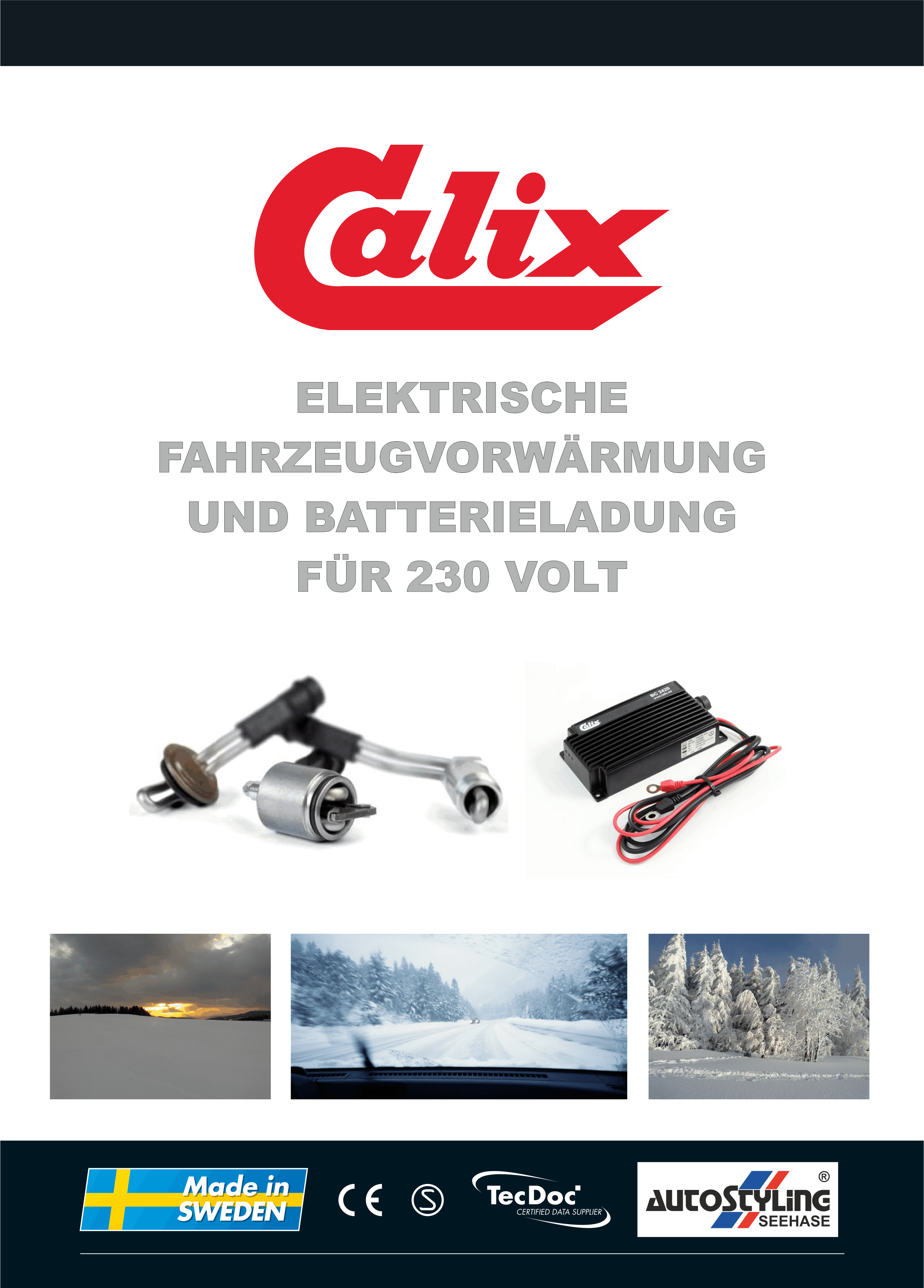Calix elektrische Motorvorwärmung