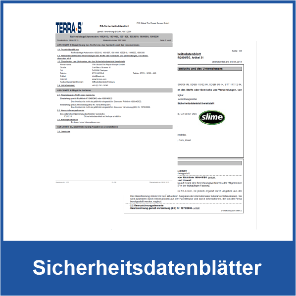 Sicherheitsdatenbl�tter